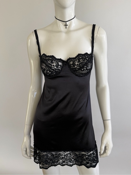 Victoria's Secret Dresses & Skirts - Vintage 90s Victoria’s Secret Gold Label Lace Bustier Slip Dress